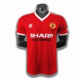 prima maglia Manchester United Retro rosso 1983