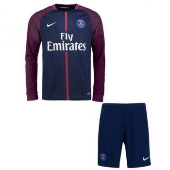 prima maglia PSG manica lunga bambino 2018