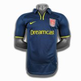 seconda maglia Arsenal Retro 2000 blu