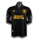 seconda maglia Manchester United Retro nero 1993 1994