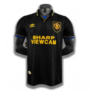 seconda maglia Manchester United Retro nero 1993 1994