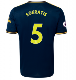 terza maglia Arsenal Sokratis 2020