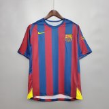 prima maglia Barcellona Retro 2005 2006 UEFA Champions League