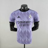 Versione del giocatore maglia Real Madrid seconda 2023