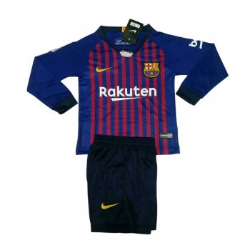 prima maglia Barcellona manica lunga bambino 2019