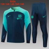 maglia Barcellona Giacca bambino Blu scuro 2024