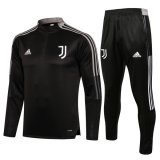 maglia Juve formazione manica lunga Nero-01 2022