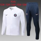 maglia PSG Giacca bambino bianca 2023