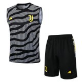 maglia gilet Juventus Nero 2024