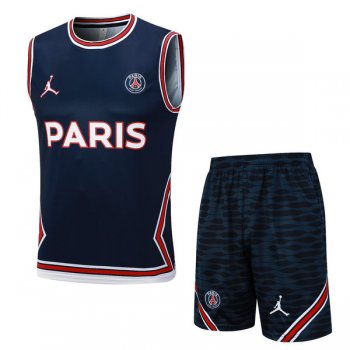 maglia gilet PSG Blu scuro-02 2024