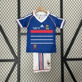 prima maglia Francia bambino Retro 1998