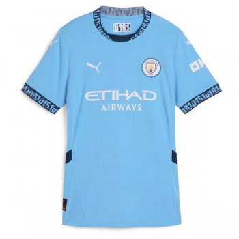 prima maglia Manchester City donna 2025