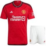 prima maglia Manchester United bambino 2024