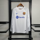 seconda maglia Barcellona manica lunga 2024