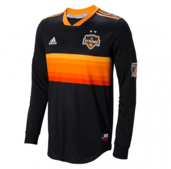 seconda maglia Houston Dynamo manica lunga 2018