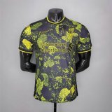 Versione del giocatore maglia Liverpool giallo 2022