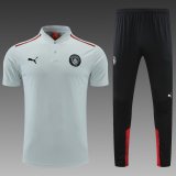 maglia Manchester City Polo Grigio 2023