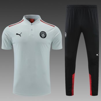 maglia Manchester City Polo Grigio 2023