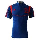 maglia Manchester United Polo Blu 2020