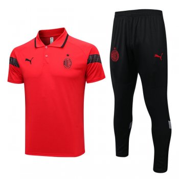 maglia Milan Polo rosso-01 2023