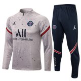 maglia PSG formazione manica lunga grigio 2022