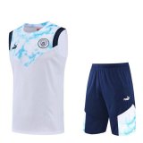 maglia gilet Manchester City Bianco 2023