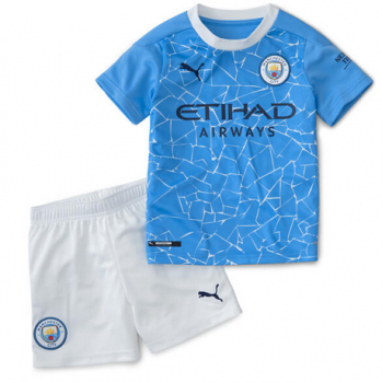 prima maglia Manchester City bambino 2021