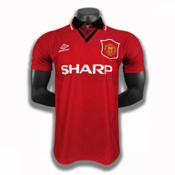 prima maglia Manchester United Retro rosso 1994 1996