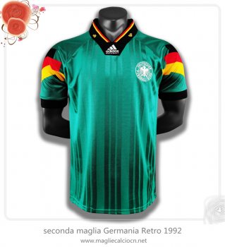 seconda maglia Germania Retro 1992