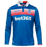 seconda maglia Stoke City manica lunga 2018