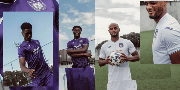 divise calcio Anderlecht 2021