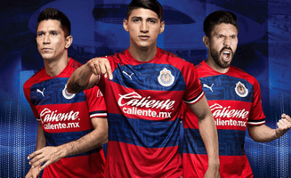 divise calcio Chivas de Guadalajara 2021 